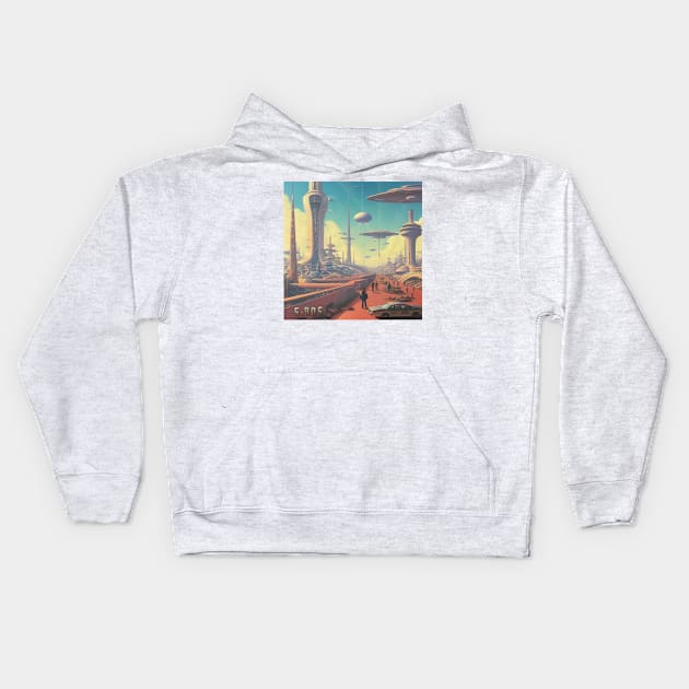 to the future Kids Hoodie by UKnowWhoSaid